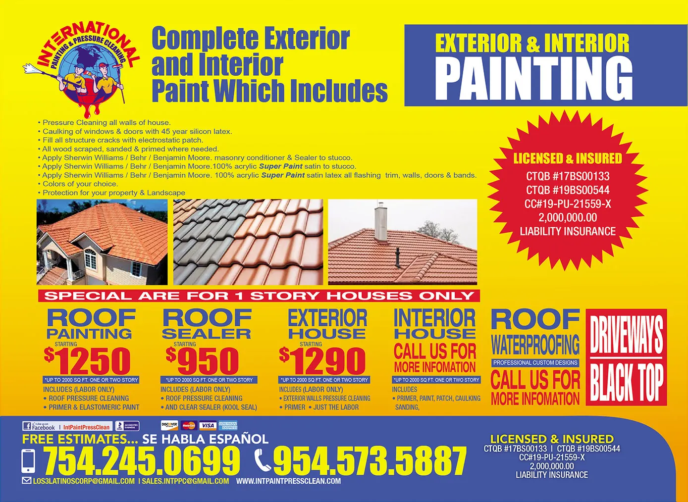 International Painting & Pressure Cleaning